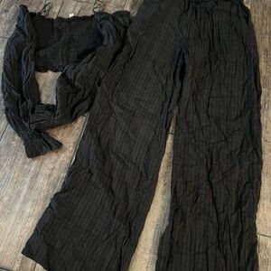 Black boutique two piece set!